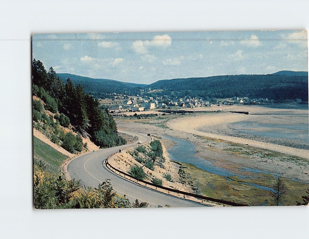 Postcard Highway & Fundy National Park Moncton New Brunswick Canada