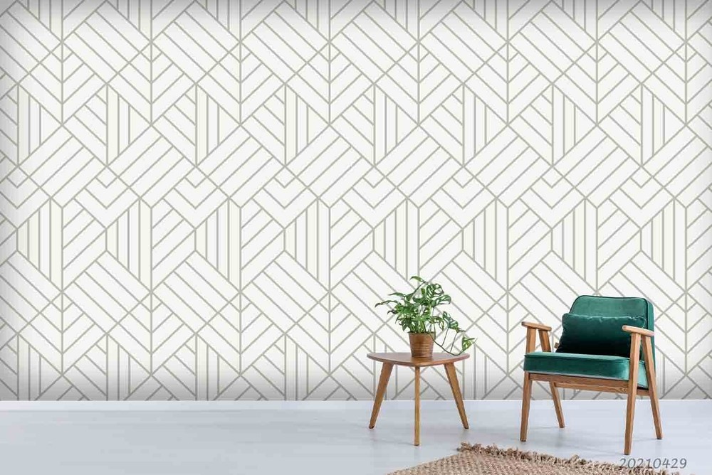 3D Geometric Decorative Art Pattern Wall Murals Wallpaper Murals Wall Sticker 3