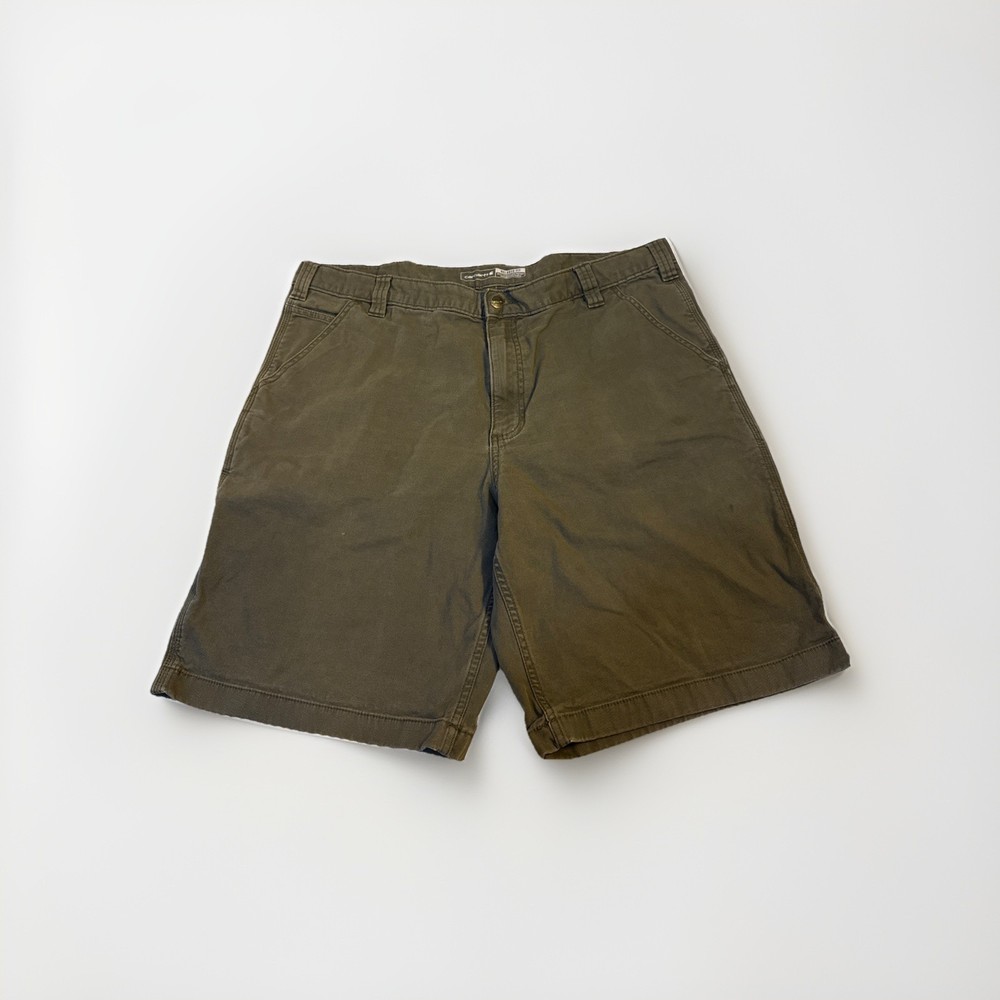 Carhartt B147 Original Fit Work Shorts (Dark Khaki) Size 40