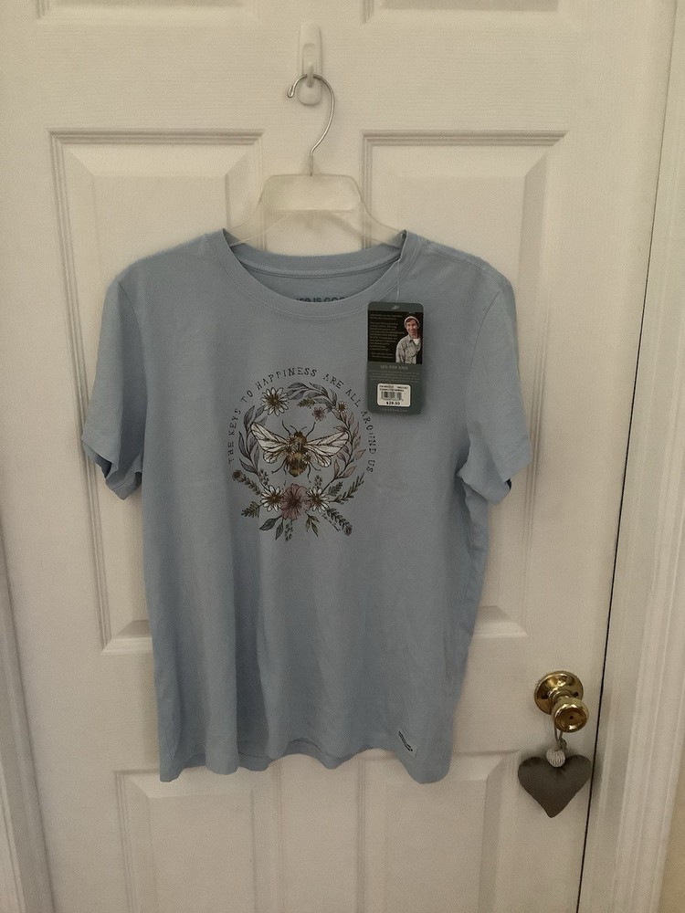 Life is Good Crusher-Lite Women’s Large The Keys to Happiness are All Around Us