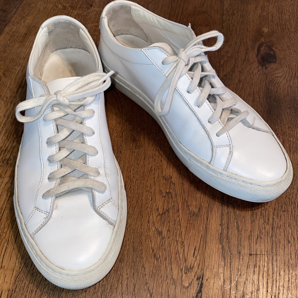 COMMON PROJECTS Original Achilles Leather Sneakers White  EU 38 US 8-image