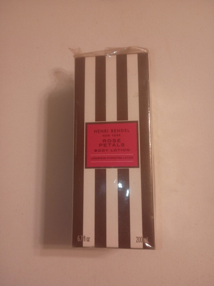 NEW HENRI BENDEL New York ROSE PETALS Hydrating Body Lotion 6.7 oz Sealed RARE