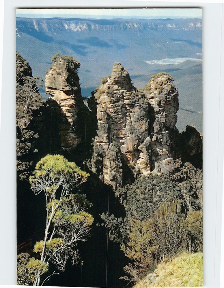 Postcard The Three Sisters in the Blue Mountains Katoomba Australia