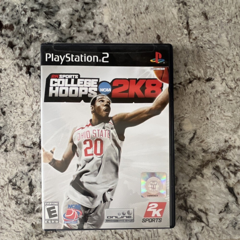 2K Sports College Hoops 2K8 (Sony PlayStation 2, 2007) NTSC-U/C E Manual