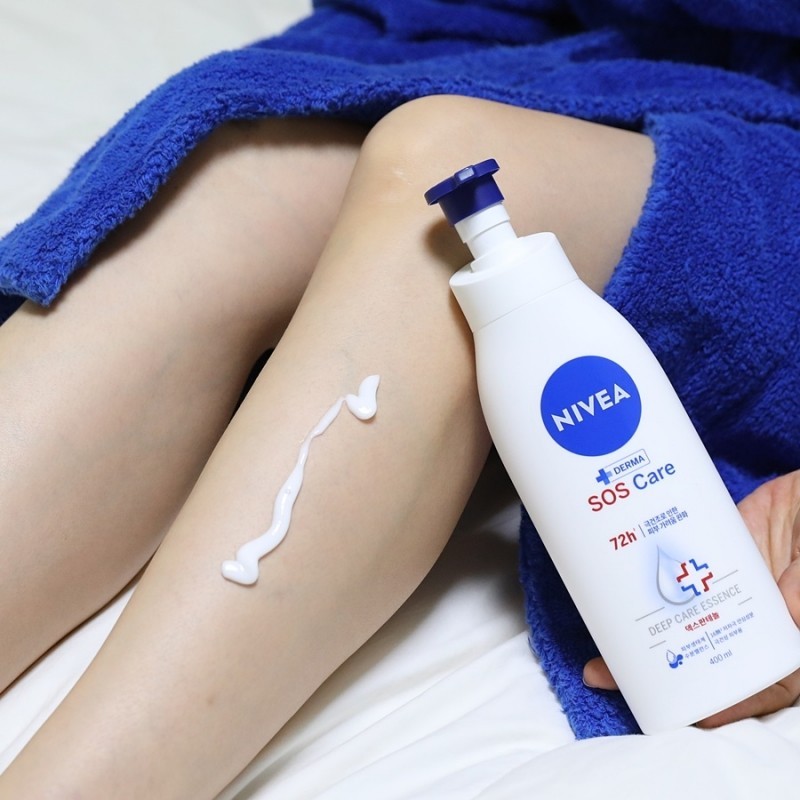 NIVEA SOS Care Body Lotion 400ml Intense Repair 72h Moisture Very Dry Skin