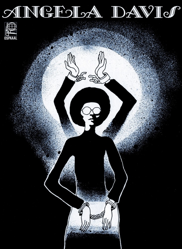 8313.Decoration Poster.Home Room design art print.Angela Davis Black Panther