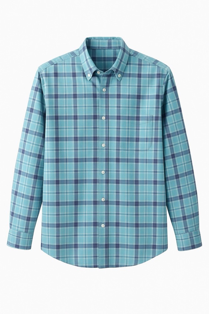 Vineyard Vines Classic Fit Tucker Shirt Plaid Blue Button-Down Men's M