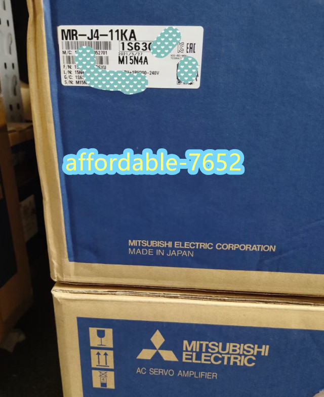 MR-J4-11KA MITSUBISHI Servo Driver Brand New by DHL or Fedex Fast Shipping