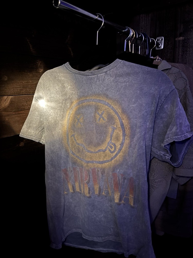 Vintage 90s Baggy Nirvana Grunge Band Tee