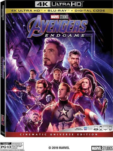Avengers: Endgame [New 4K UHD Blu-ray] With Blu-Ray, 4K Mastering, Ac-3/Dolby
