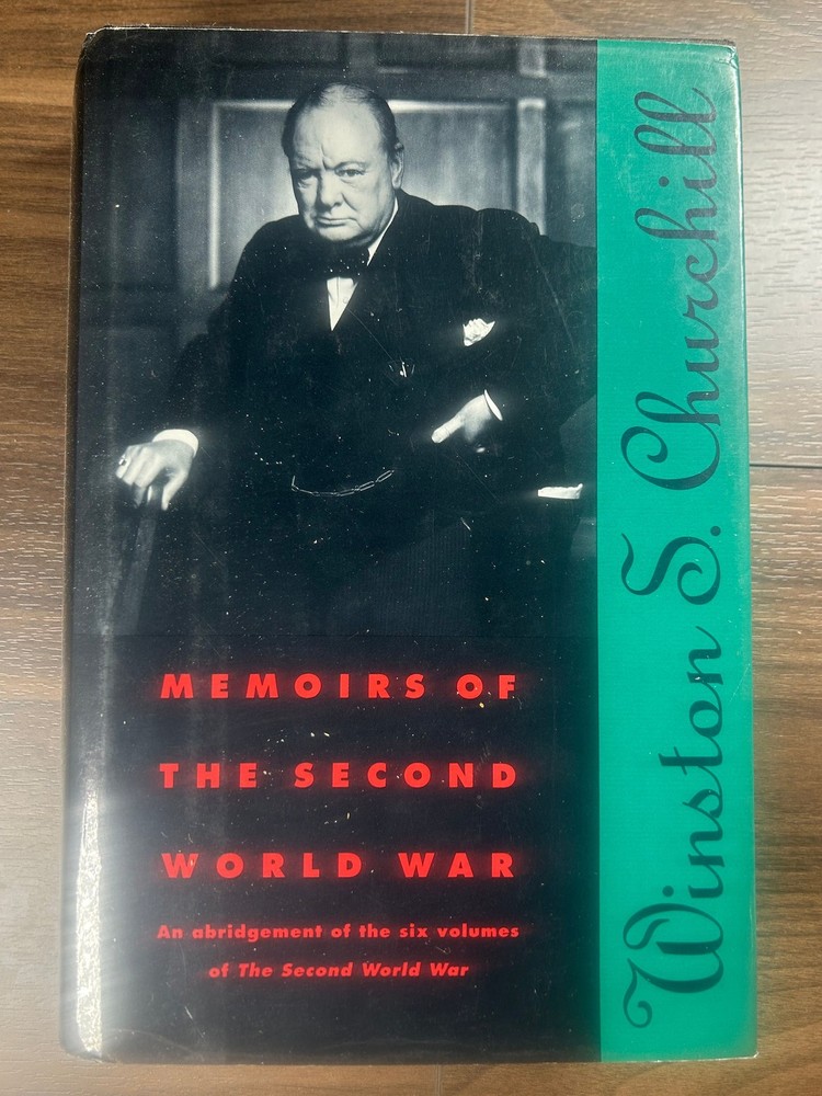 Churchill MEMOIRS OF THE SECOND WORLD WAR Houghton Mifflin 1959 HC/DJ Good