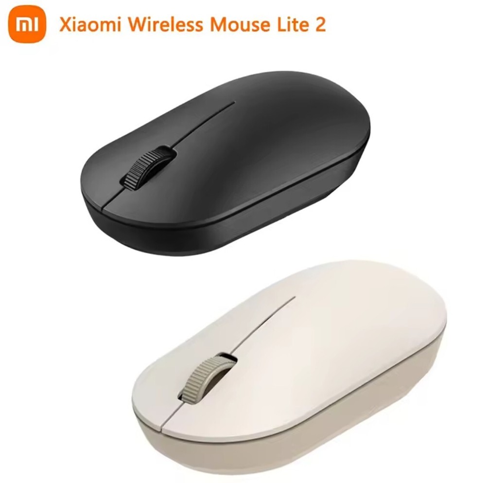 Xiaomi Lite 2 Wireless Mouse 2.4Ghz Portable Optical Mouse for Laptop PC