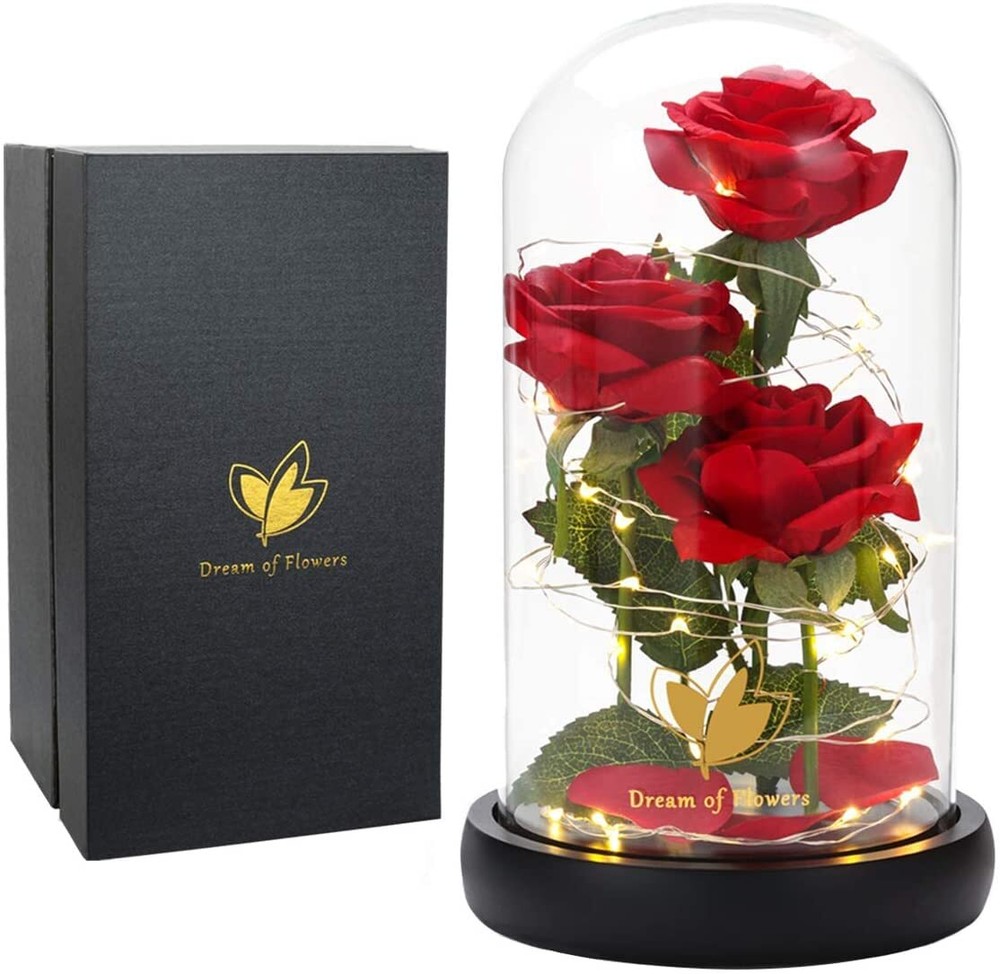 Valentines Day Gifts,Beauty and The Beast Rose,Flowers for Delivery Prime,Gal...