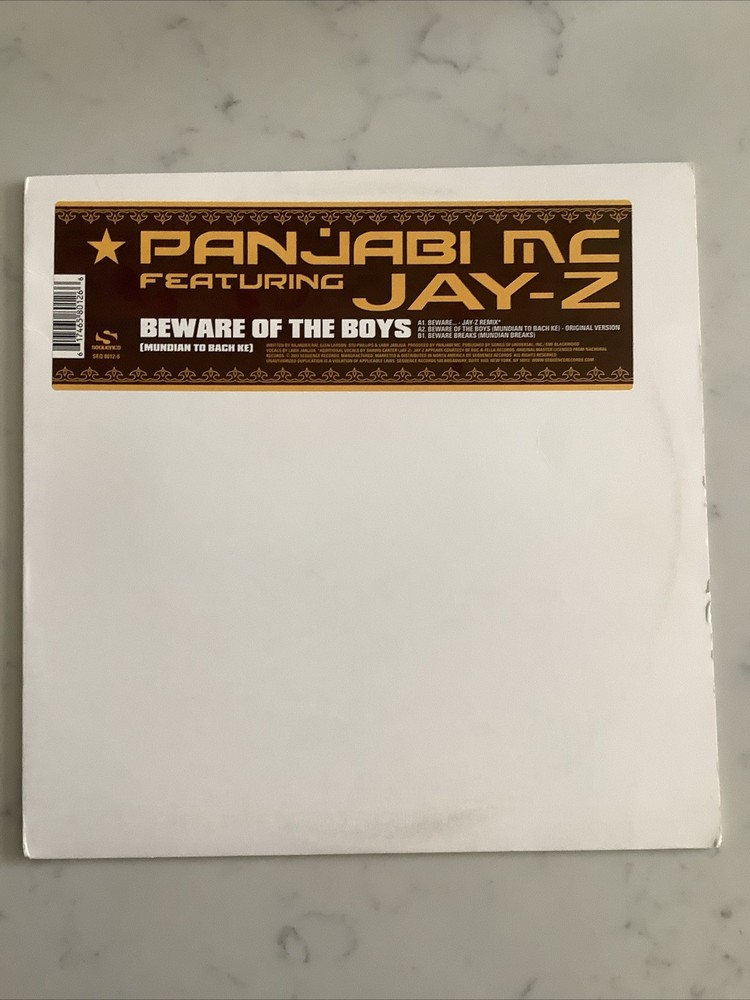 Panjabi MC Jay-Z Beware of the Boys Vinyl Record Sequence Rap SEQ 86712