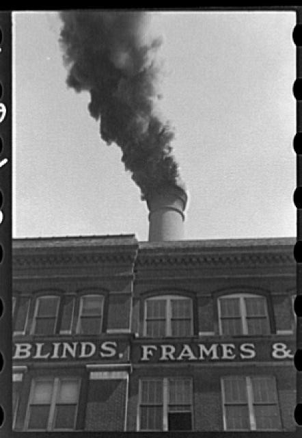 Sash,door mill,Dubuque,Iowa,IA,April 1940,John Vachon,FSA,United States,6