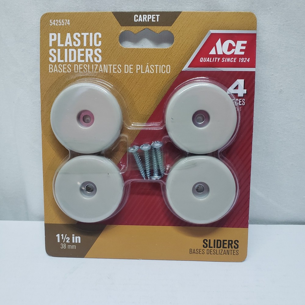 ACE Plastic Sliders 1-1/2