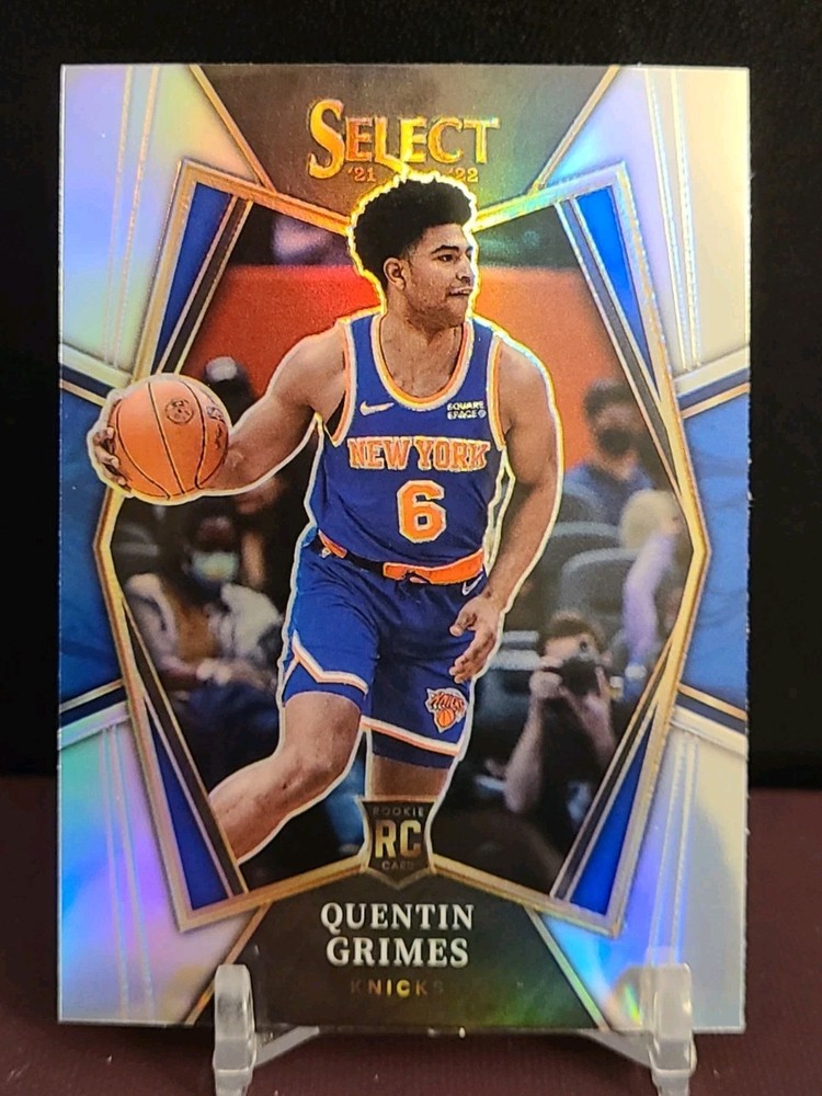 2021-22 Panini Select Quentin Grimes Silver Prizm #159 RC