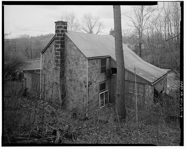 4. South west elevations house facing northeast - John Bly House, East side
