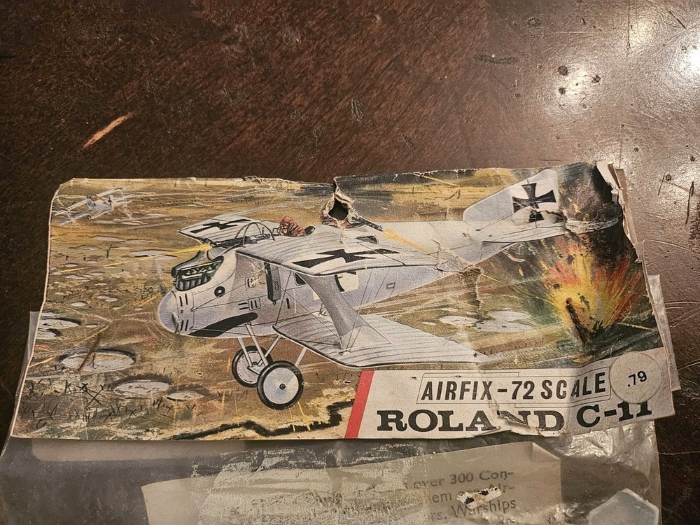 Vintage Aircraft Airfix 1/72 L.F.G. Roland C-11 1916 01077 SEALED