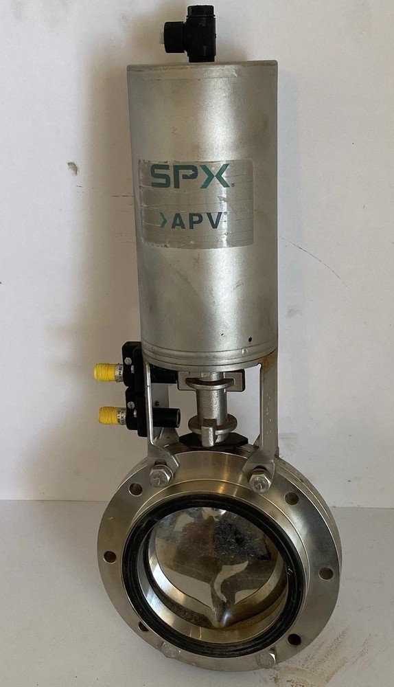 Spx  Butterfly Valve: 3-1/2 in Tube Size, 3-7/8” Gate Opening Air Actuator