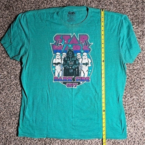 Star Wars Teal & Purple Logo T-Shirt – XXL