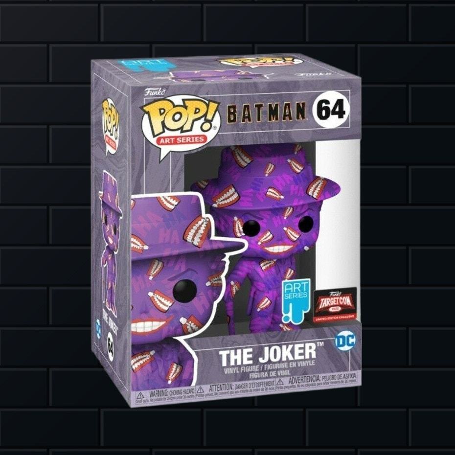 DC Joker Art Series Targetcon Exclusive Funko Pop with Hard Protector 64