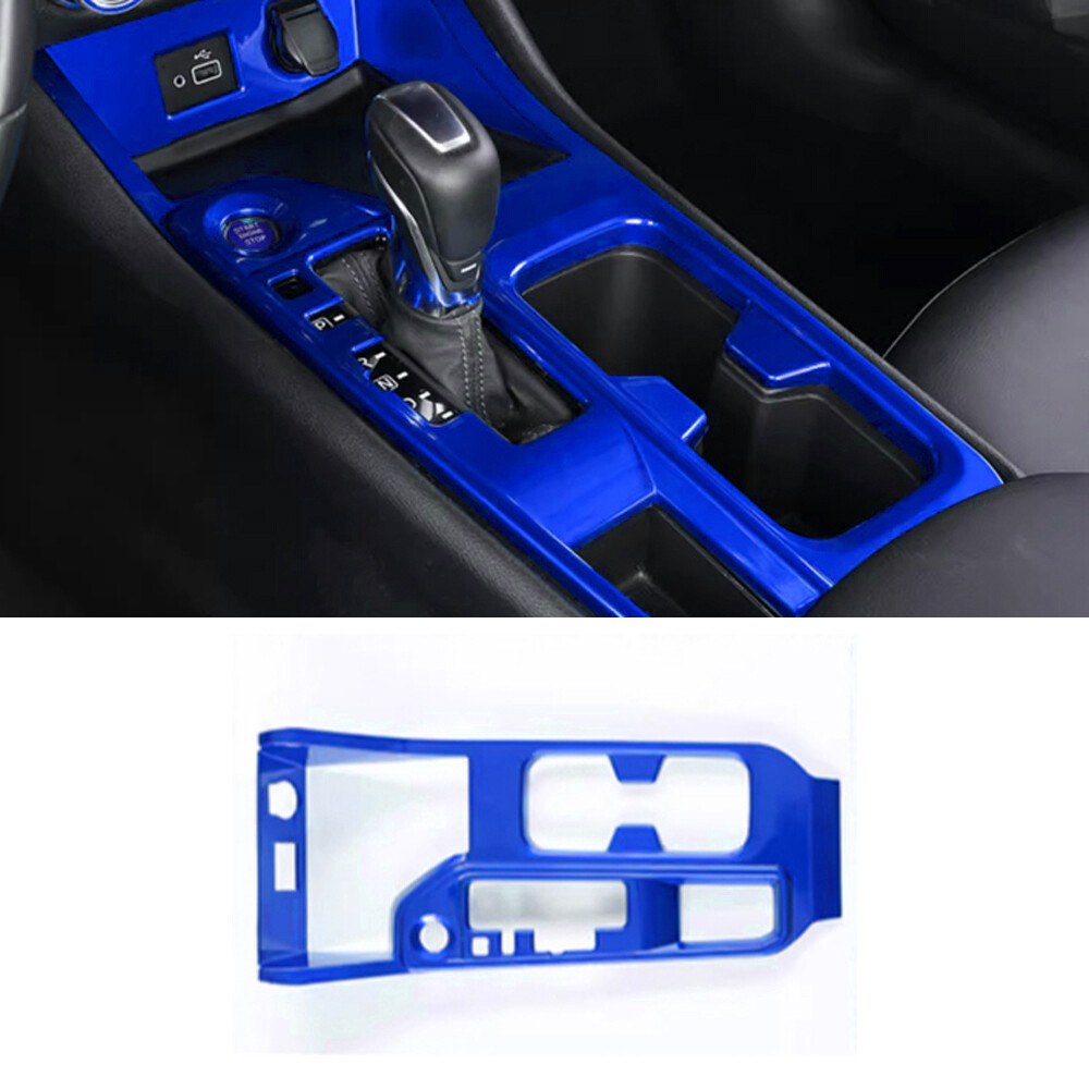Central Console Gear Shift Frame Panel For Nissan Sentra 2020-2024 Bright Blue