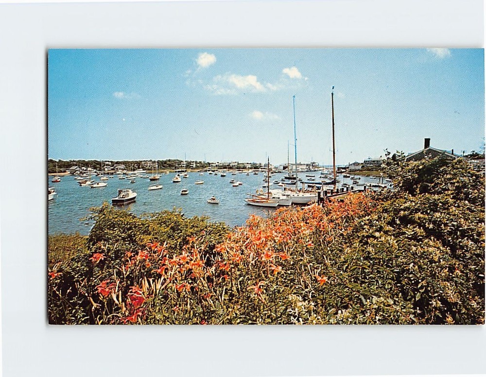 Postcard Wychmere Harbor Harwich Port Cape Cod Massachusetts USA
