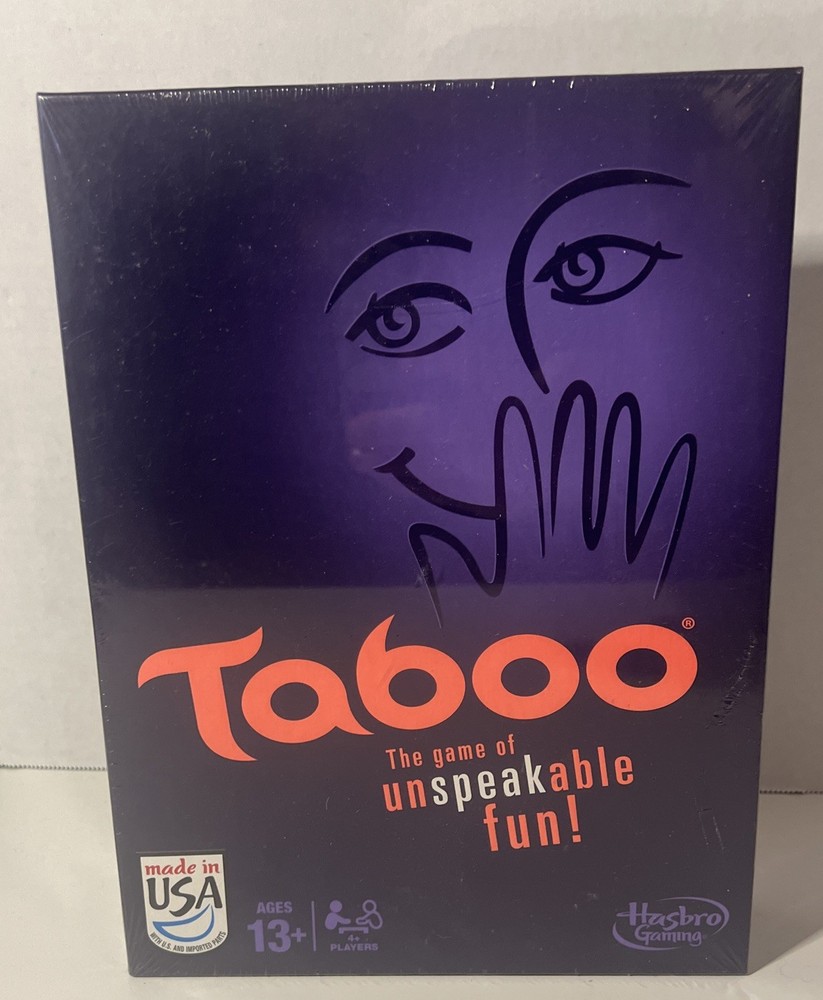 Taboo The Game of Unspeakable Fun Hasbro Gaming 2013 Edition, NEW, SEALED, NIB