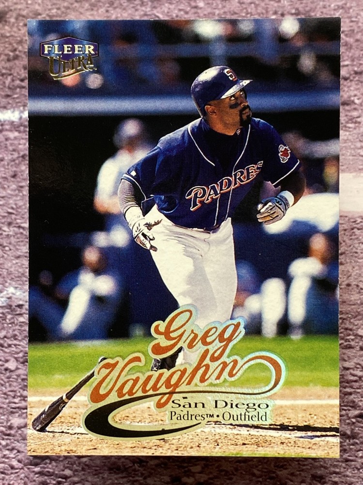 Greg Vaughn 1999 Fleer Ultra #2 San Diego Padres