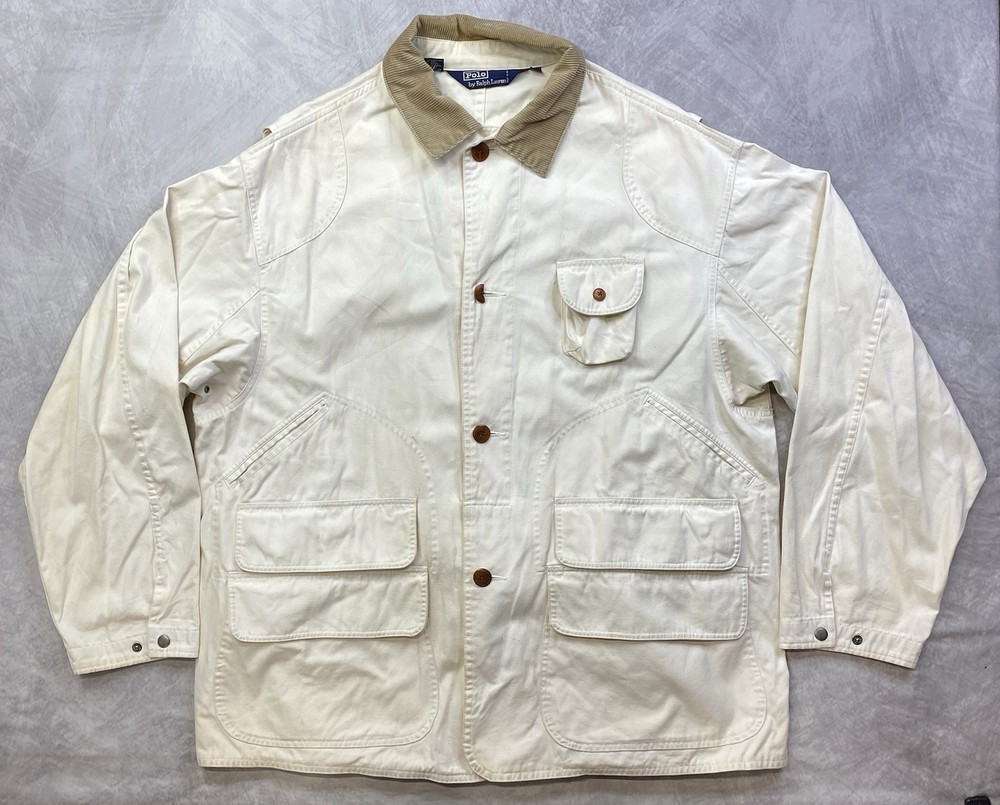 Vintage Polo Ralph Lauren Chore Hunting Jacket Barn Coat Size XL