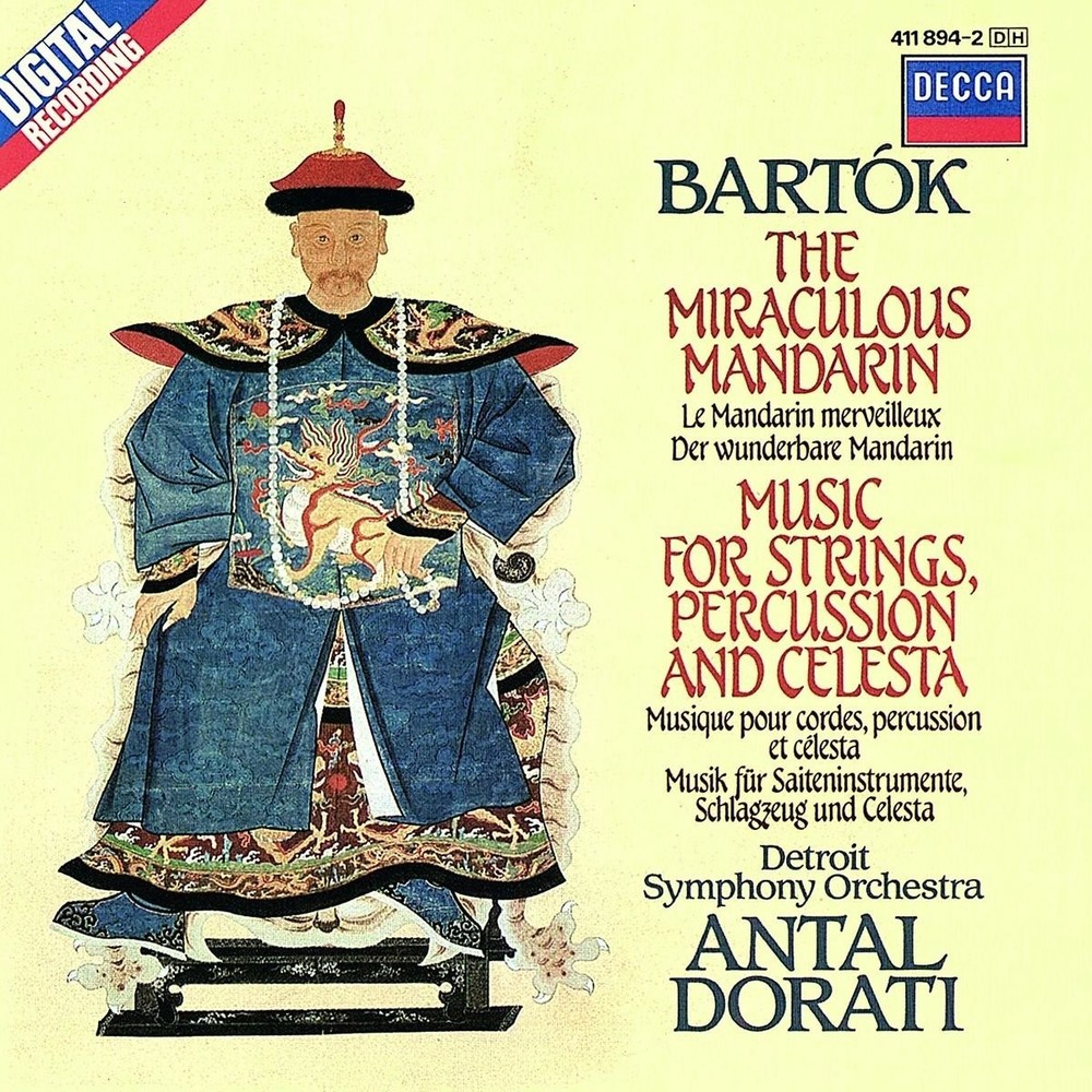 Bartok; Dorati; Dso, Miraculous Mandarin / Strings & Pe, audioCD