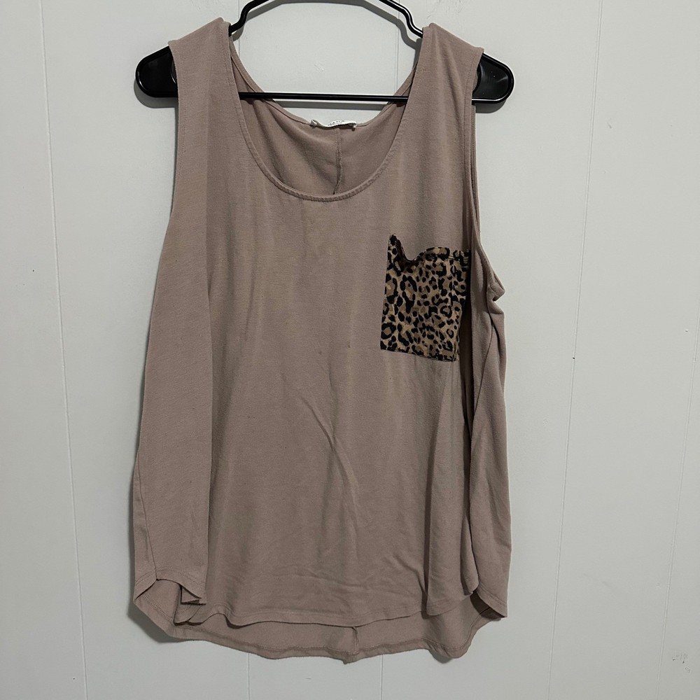 zenana pink Tank Top Size 3X
