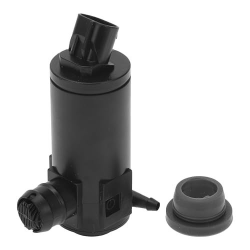 Windshield Washer Pump W/Grommet Compatible with Toyota Camry Hyundai Elantra