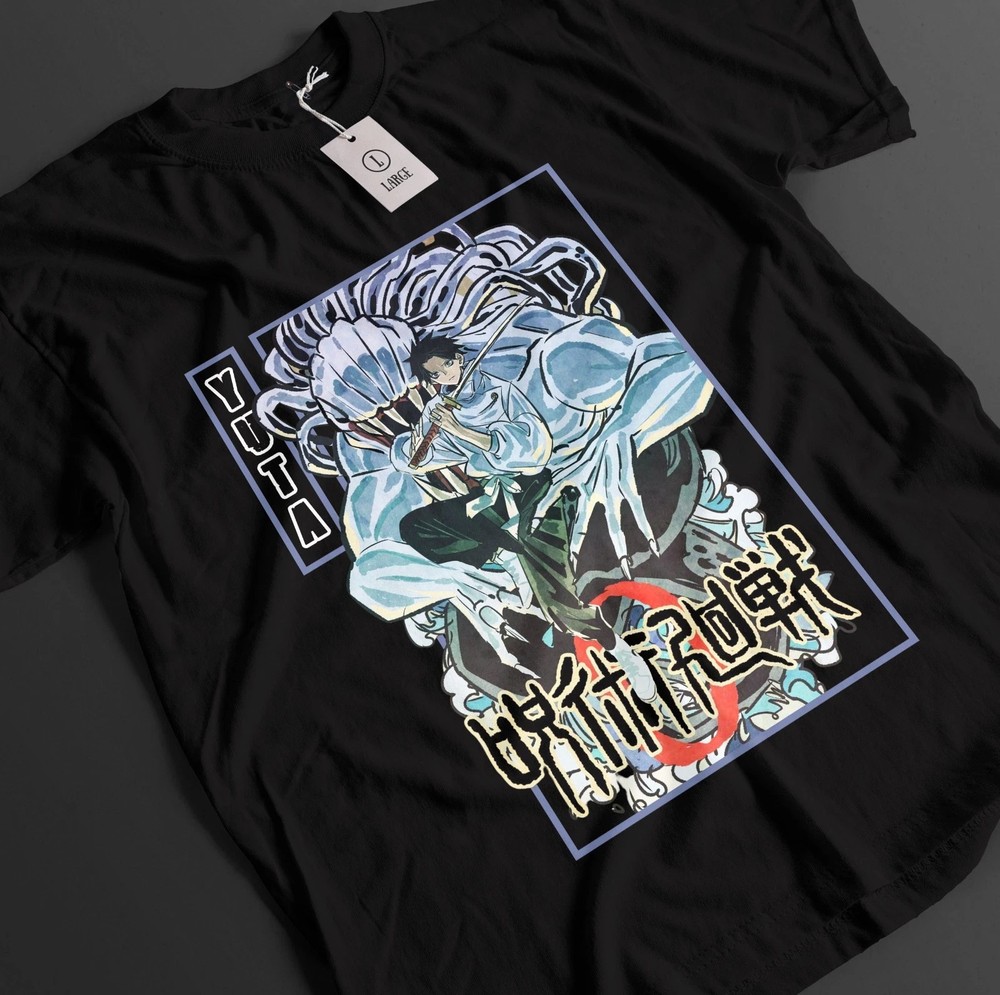 Jujutsu Kaisen Shirt Yuta Okkotsu Rika Gojo Tshirt JJK Anime Sukuna Tee