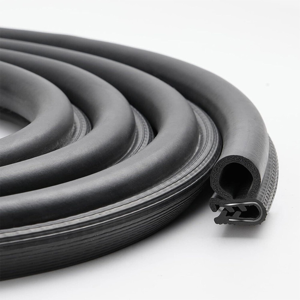 20FT 6M Car Auto Rubber Seal Trim Molding Door Edge Lock Protector Weather Strip