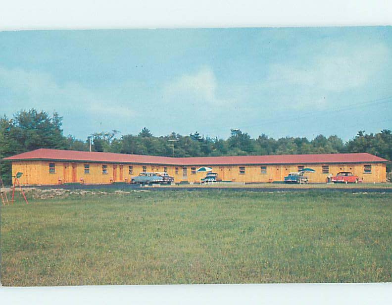 Unused Pre-1980 MOTEL SCENE Skowhegan - Near Waterville Maine ME 60k cards G7163