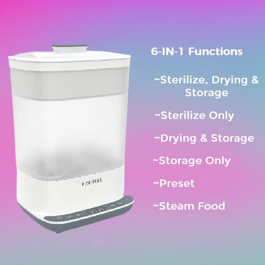 New Baby Bottle Sterilizer Dryer Storage & Steamer