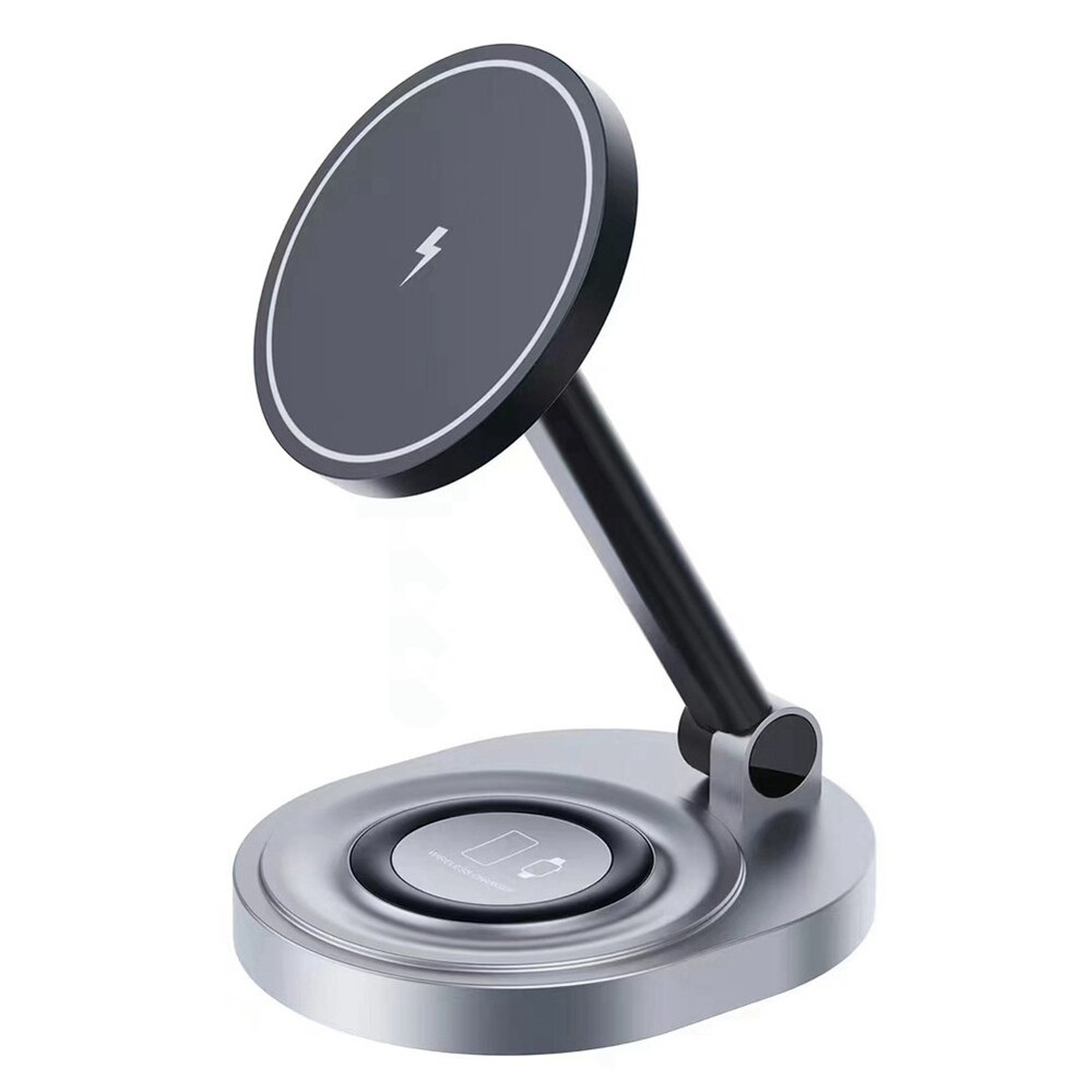 15W 2-in-1 Magnetic Fast Charging Dock for Phone & Watch C5K5