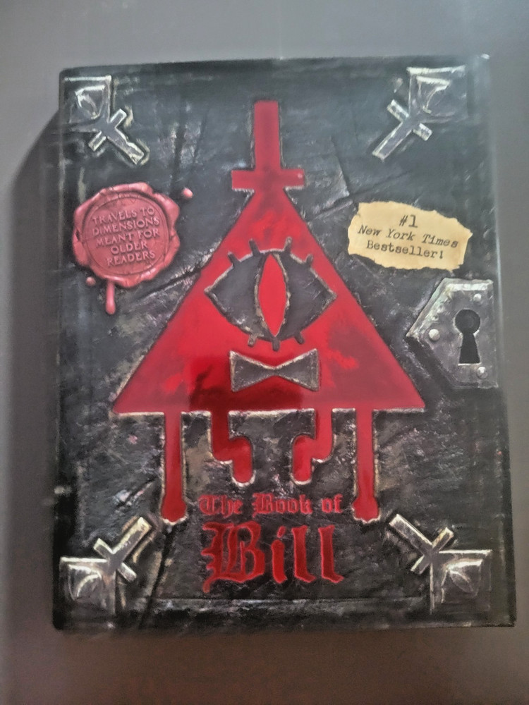 Disney- Gravity Falls: The Book of Bill by Alex Hirsch - Hardcover - Dust Jacket