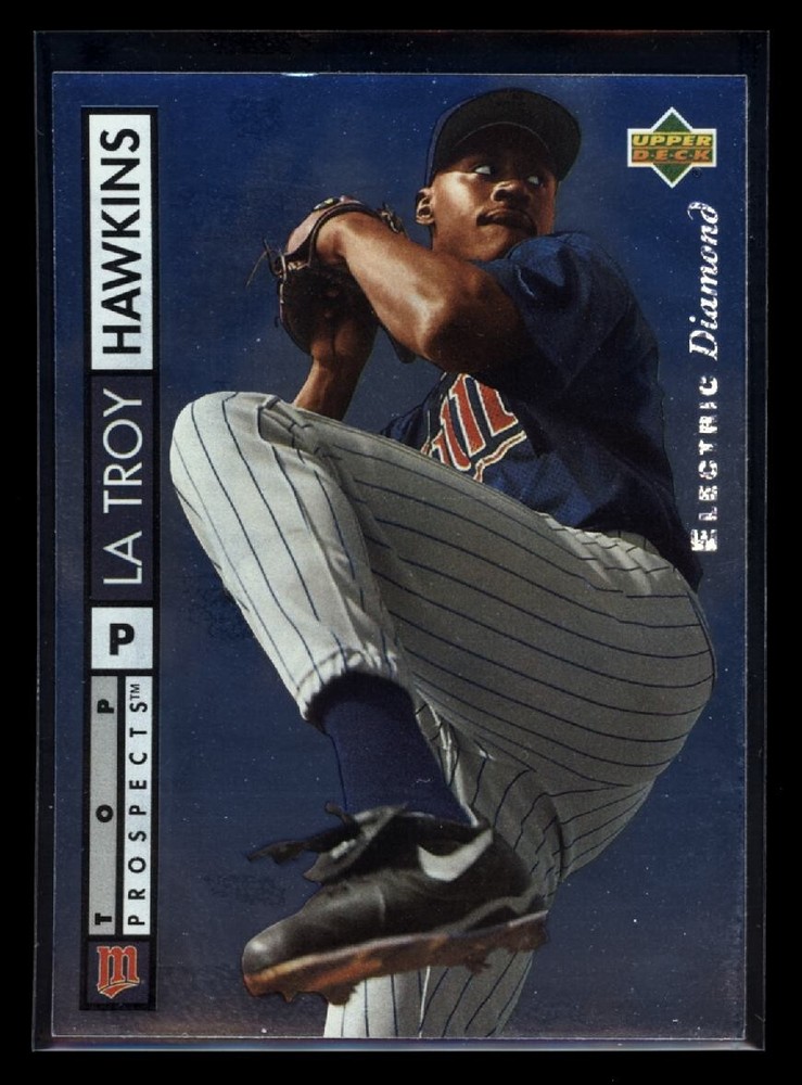 LA TROY HAWKINS 1994 Upper Deck Electric Diamond #548 C2