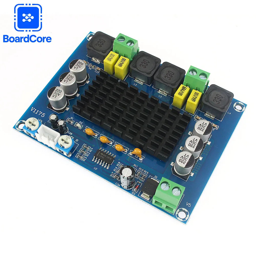 XH-M543 TPA3116D2 Class D Amplifier Board 2x120W Stereo Digital Audio Power