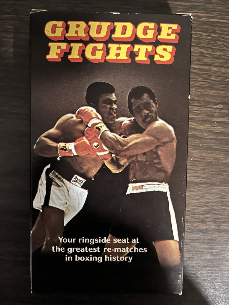 VidAmerica Grudge Fights VHS Tape 1983 Boxing Sports NTSC NR 60 Min Color