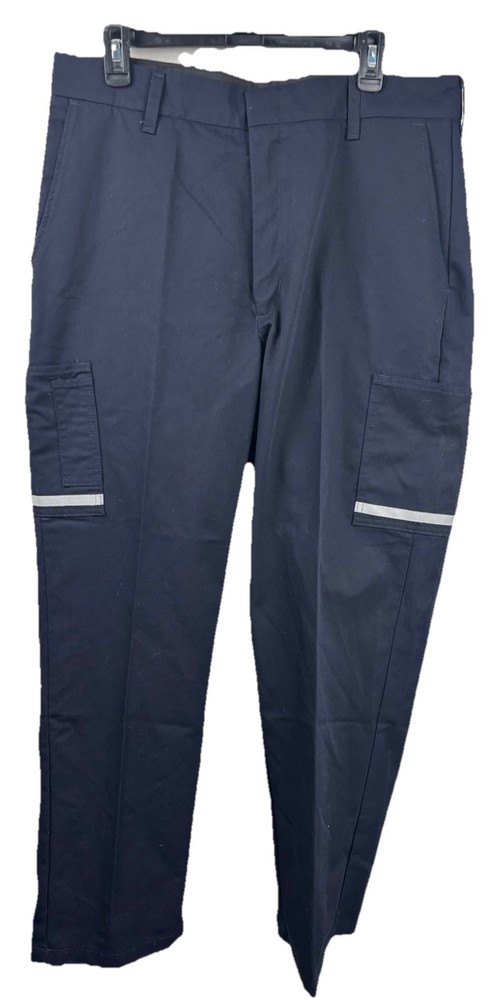 FedEx Uniform Work Pants 36R-32 Stan Herman VF Imagewear Cargo Reflective