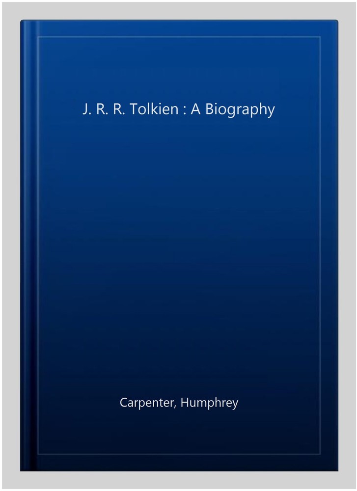 J. R. R. Tolkien : A Biography, Paperback by Carpenter, Humphrey, Like New Us...
