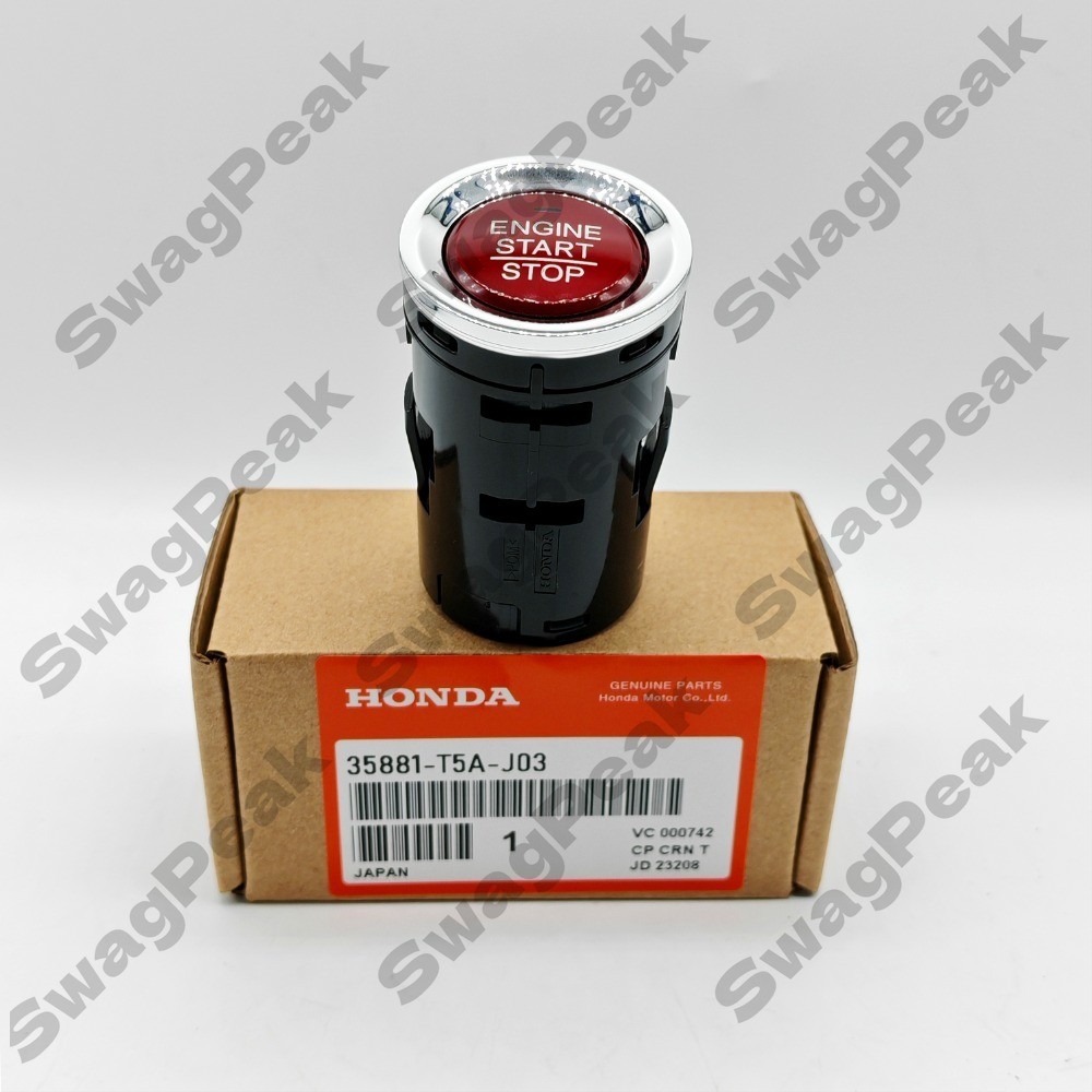 Genuine Honda Engine Switch Assembly #35881-T5A-J03 For 2015-2017 Honda Fit 1.5L
