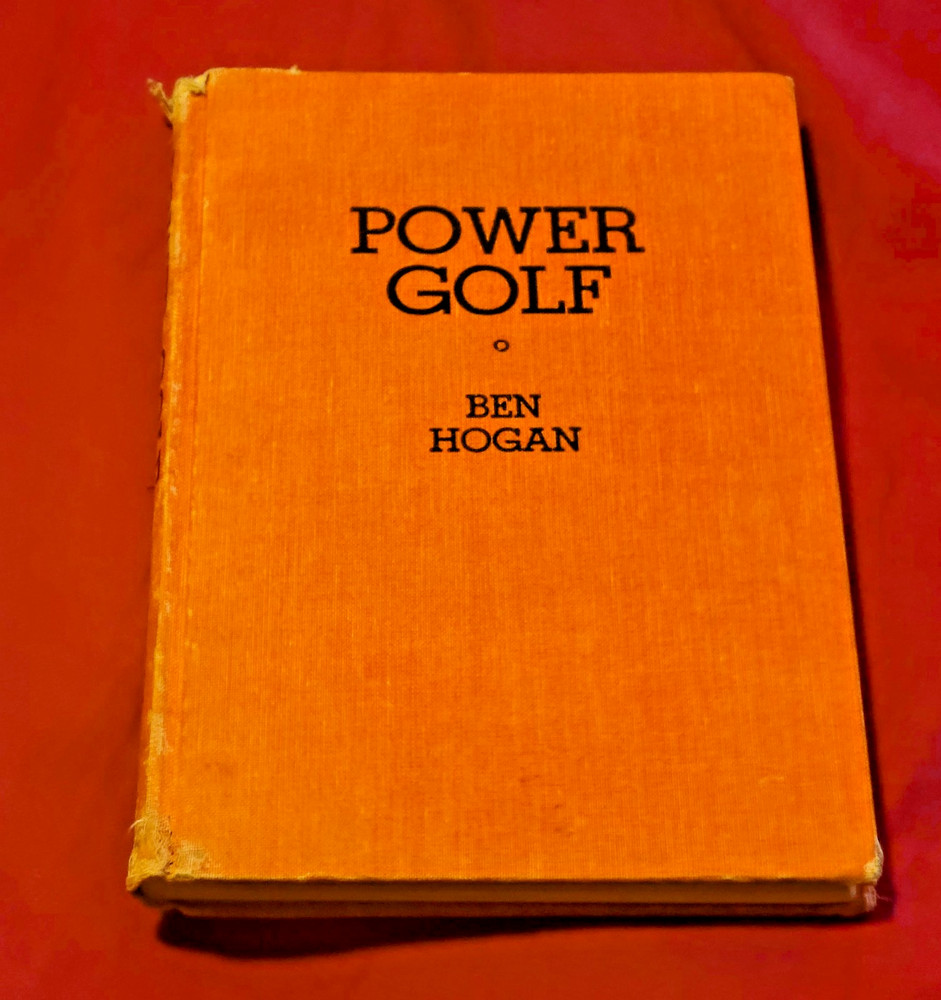 Ben Hogan Power Golf 1958 17th Printing AS Barnes Vintage Hardcover Book HC
