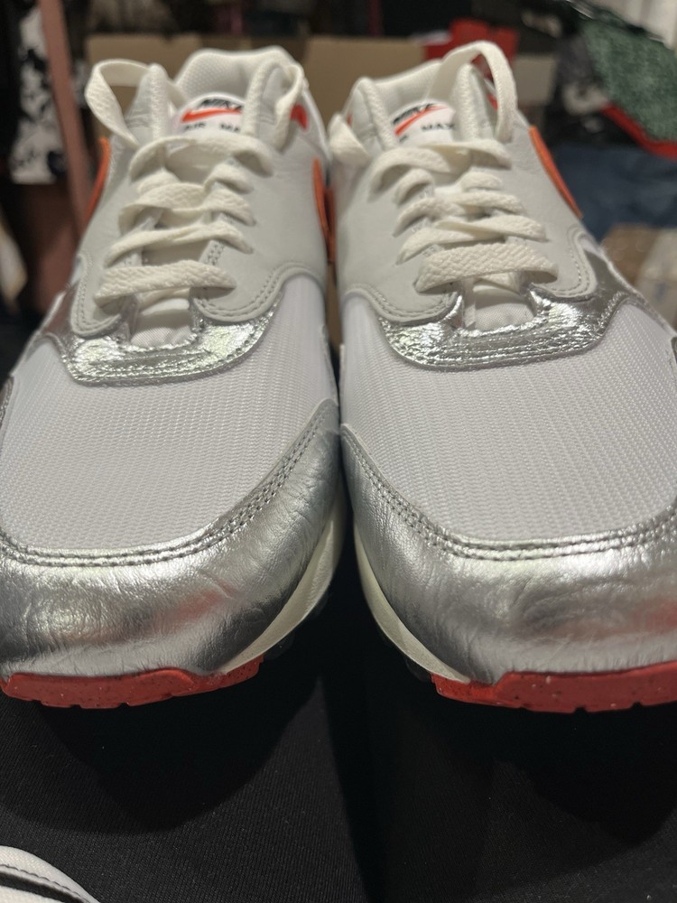 Nike Air Max One PRm Size 11 1/2 Men’s White/Chili Red Item Number HF7746 100