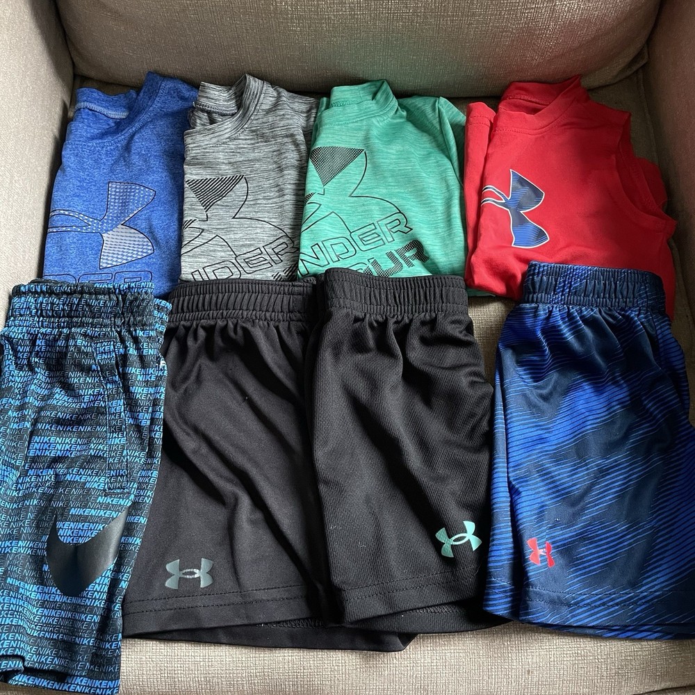 Under Armour Nike Two Piece Sets T Shirt Shorts Bundle Size 2T