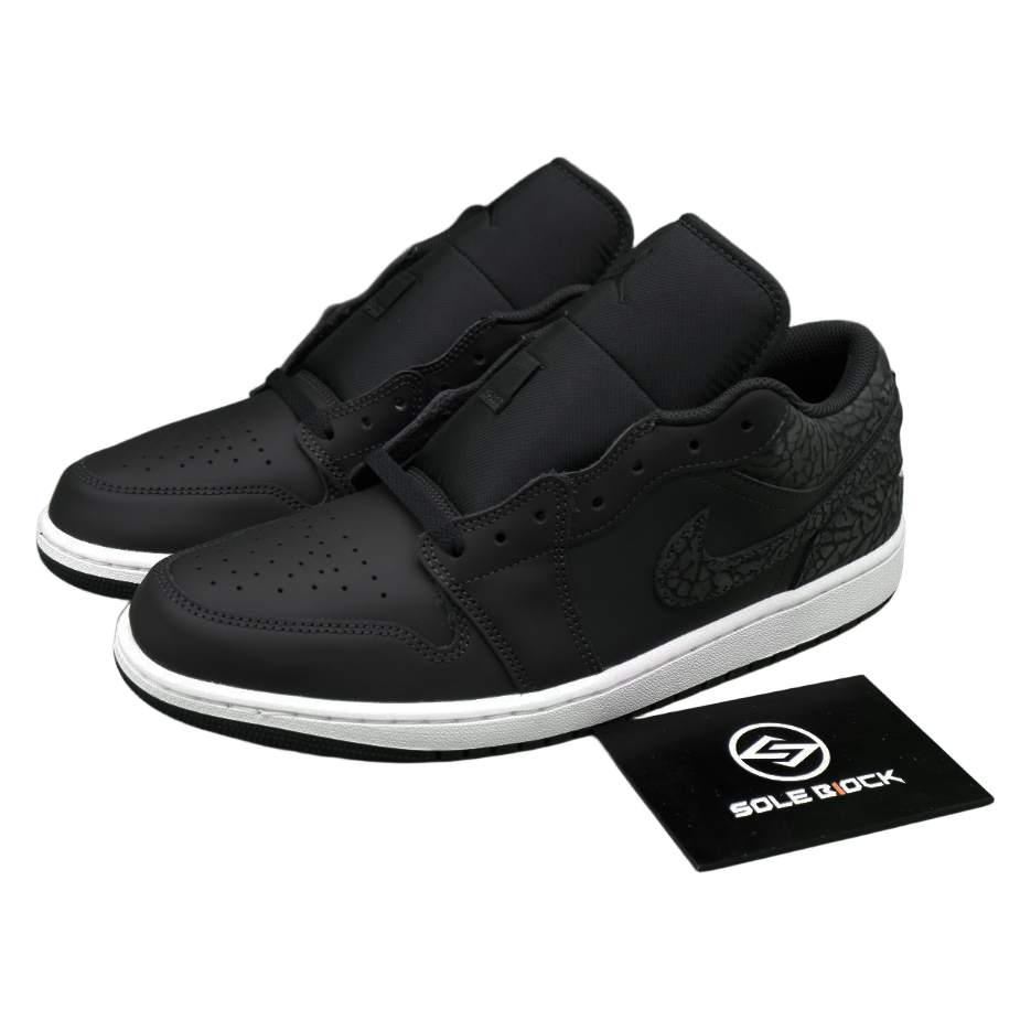 Air Jordan 1 SE Low Black Elephant in Size 11